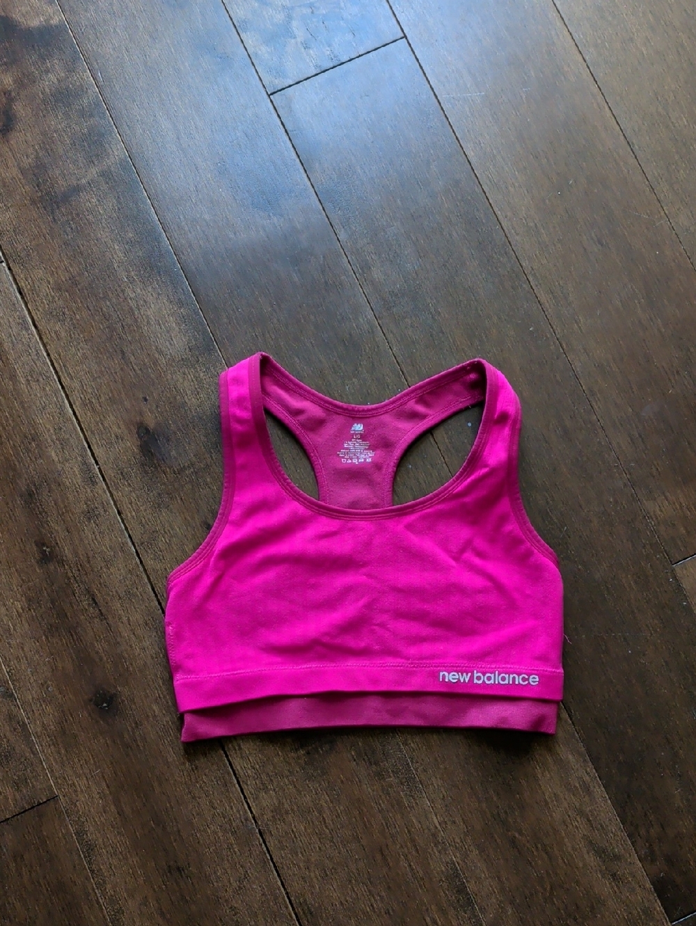 New‎ Balance Bright Magenta Racerback Swim Top